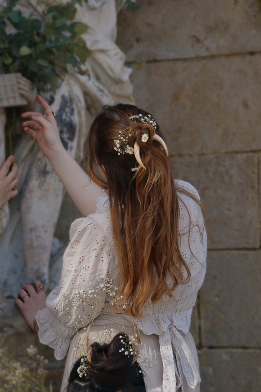 Broche lunaire personnalisée🌙 Noyer